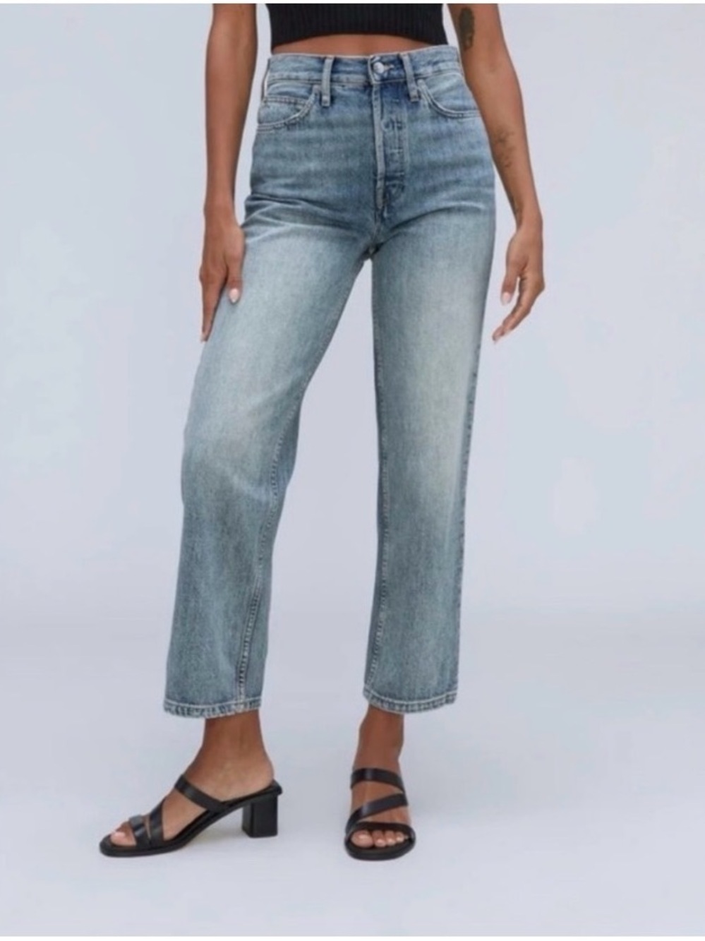 Everlane the 90s Way-High Straight Jeans